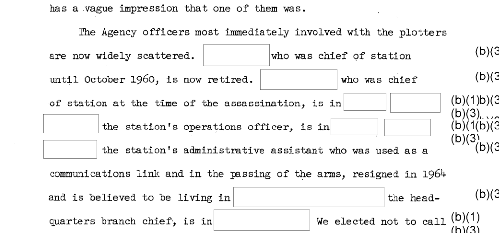 Crop of Page 4 showing Administrative Assistant as Communications Link and in the Passing of Arms