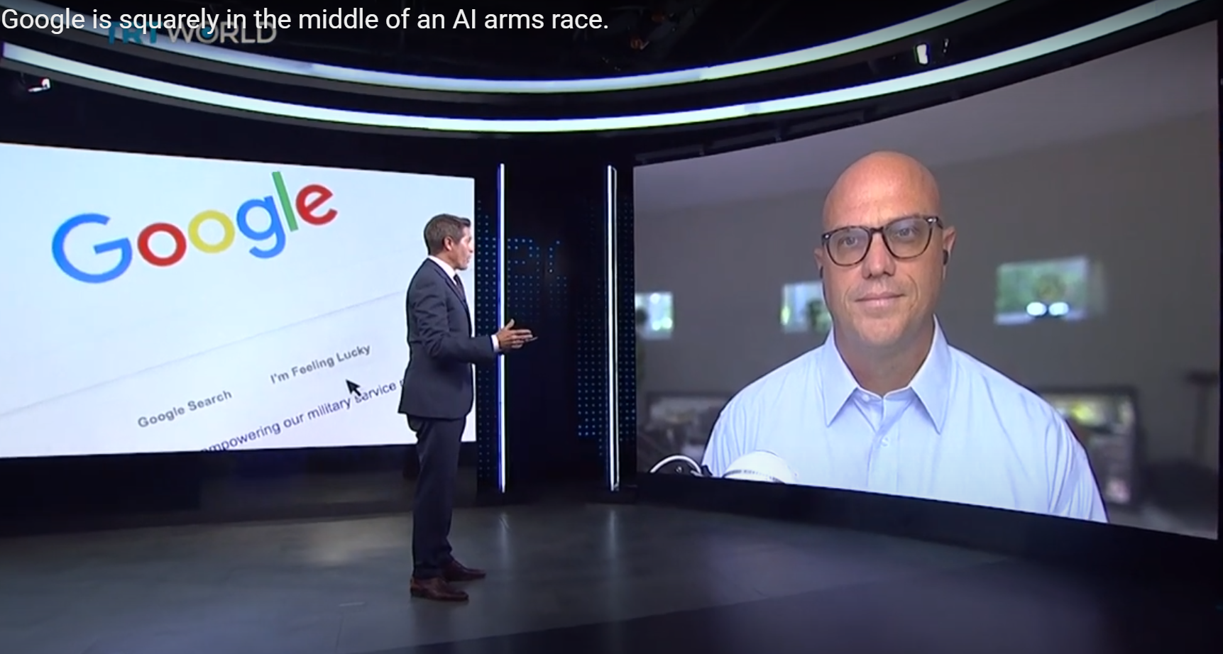TRT Interview about Google's AI arms race.